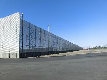 Проект по сдерживанию пыли и ветра для второй фазы порта Даньдун
